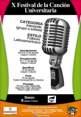 Festival para la canciÃ³n universitaria
