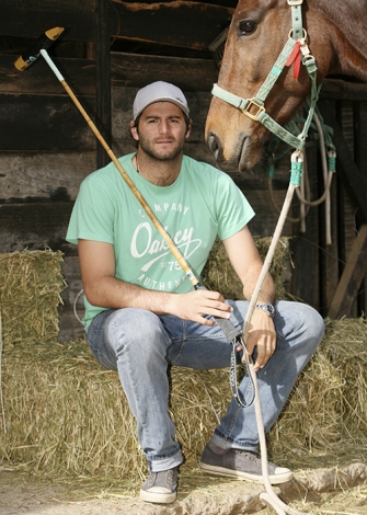 Un profesional del polo
