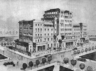 Espacios turÃ­sticos en la Ciudad JardÃ­n, Hotel O`Higgins y Miramar