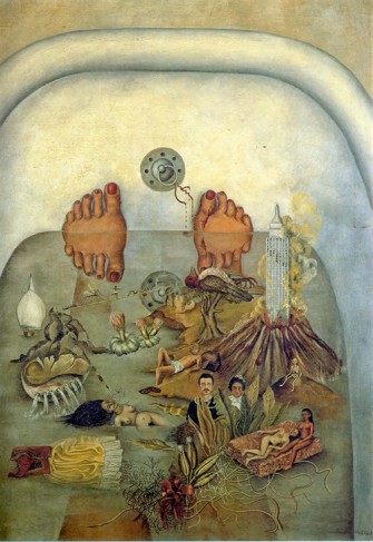 Lo que el agua me dio, Frida Kahlo