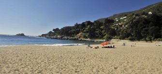 Tranquilidad en la costa