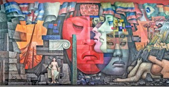 Jorge GonzÃ¡lez AcrÃ­lico sobre muro