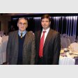 Héctor Lenderman y Raúl Castro