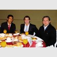 Gonzalo Aranda, Tomás Araya y Francisco Araya