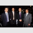 Gino Breschi, Juan Eduardo García, Fernando Navarro y Hernán Brito