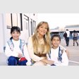 Josefina Aguirre, Claudia Bonani y Vicente Aguirre