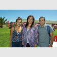 Paula Jofré, Maylin Zárate y Carlos Esquivel