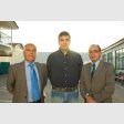Eloy Pinto, Pedro Ascuí y Darío Pizarro Subdirector Académico
