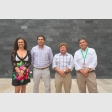 Claudia Hidalgo, Carlos Gonzalez, Javier Arellano y Leonardo Olivares