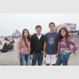 Camila Aviles, Cristián Wevar, Pablo Espinosa y Daniela Larrosa