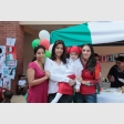 Taira Ide, Pamela González, Sofía Cordero y Ana Román