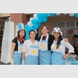 Paulina Spaudo, Claudio Zamora, Marjorie Báez y Carolina Carrillo