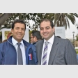 Alex Madariaga ,director de INDAP y el Seremi de Agricultura Juan Francisco García
