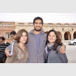 Francisca Magalhaes, Halid Daud y Luz Martinez