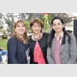 María Elizabeth Molina, Gloria Segovia y Claudia Gallegos