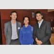 Francisco Jimenez, Claudia Soto y Freddy Gálvez