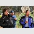 Enrique Vergara,Cesaro Valentino y Mauro Villalon
