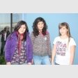 Emilia Munizaga, Valentina Araya y Josefa Cerda
