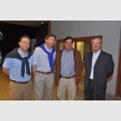 Rodrigo Pérez, Gustavo Doering, Claudio Rodríguez y Marcos Villalón