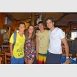 Juan Pablo Salvadores, Danica Tomicic, Felipe Cumicheo y Benjamín Del Solar