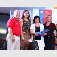 Miguel Ángel Quezada, Intendente (s) de Tarapacá; Natalia Currín, Directora Regional del Sernam; Marcela Lagos y Ana María Tiemann, Seremi de Gobierno
