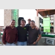 Jorge Pinto, Raymond Harris y Sergio Galleguillos