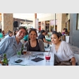 Percy Hernandez, Nataly Ramírez y Macarena González