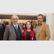 Dr. Rafael Aránguiz, Ivelice Segovia, matrona; y Andrés Ibarra, tecnólogo médico