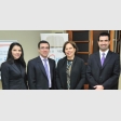 Juliana Cárdenas, Dr. Luis Paparo, Dra. Verónica Winkler y Alejandro González