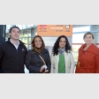 Patricio Quijada, jefe de carrera Agronomía; Claudia Jiménez, jefe de Carrera de Informática; Lila Farías, jefe de carrera RR.PP; y María Gaete, profesora Escuela de Agronomía UVM