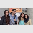 Patricia Jiménez, Cristóbal Cifuentes, Javiera Rodríguez y Ninoska Brack