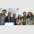 Tomás Lauer, Alberto Marín, Ricardo Luhr, Fernanda Espósito, Alejandro Saldivia y Katia Muñoz