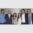 Ricardo y Ricardo Abuauad, Paulina Magasich de Abuauad, Consuelo Stanke, Pablo Abuauad y Nicolás Trincado