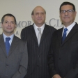 Francisco Pastén, Ricardo Abuauad y Tomás Zamora, socios del Estudio Abuauad, Zamora & Cía.