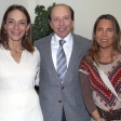 Marcela Commentz, Bco. Edwards; Luis Fischer, notario; y Loreto Escandón, Bco. Security