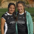 Mariane Arces y Antonia Robles