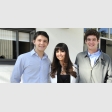 Ismael Soruco, Camila Antonucci y Rodrigo Herrera