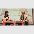 Nicolás Selerstein y Michelle Bugueño