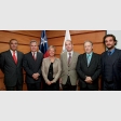 Libardo Buitrago, Carlos Pérez, Ana María Tiemann, Jeff Peet, Leopoldo Bailac y Marcos Gómez