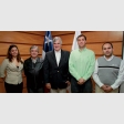 Paula y José Manuel Figueroa; Luis Alberto Simián, Jorge Dumont y Carlos Abarca