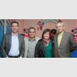 Ricardo López, Ángel Anilio, Oriana Soruco y Luis Novion