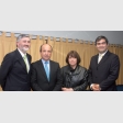 Mario Sánchez, Ismael Riveros, María Teresa Sepúlveda y Adolfo Henríquez