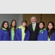 Thiara Beltrán, Esperanza Verdugo, Francisca Aguirre, Mario Sánchez, Javiera Campos y Constanza Planas