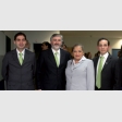 Humberto Riveros, Mario Sánchez, Kathia Vera y Denis Morán
