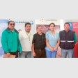Antonio Valdivia, Juan Carlos Rojas, Pedro Ziede, Maribel Isla y Sergio Orellana