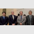 Alejandro Vásquez, Iván Simunovic, Marko Razmilic y David Guiñez