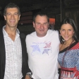 Claudio Hornauer, Eduardo Cerda y Pilar Torres