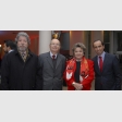 Francisco Lobos, Claudio Elórtegui, Lucía Santa Cruz y Miguel Angel Kokaly