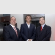 Juan Antonio Massai, Renzo Perocarpi y Edmundo Escobar