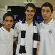 Sebastián Merino, Juan Pablo Cortés y Gregorio Salaberry